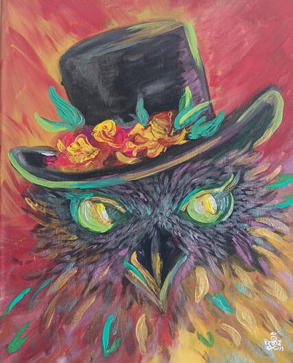 The wizard guide #intuitiveart #emotionaldrawings #artforthesoul #abstractexpressionism #soulpainting #modernmystic #visualmeditation #feminineenergy #handmadeart #интуитивноизкуство #рисункатипослание